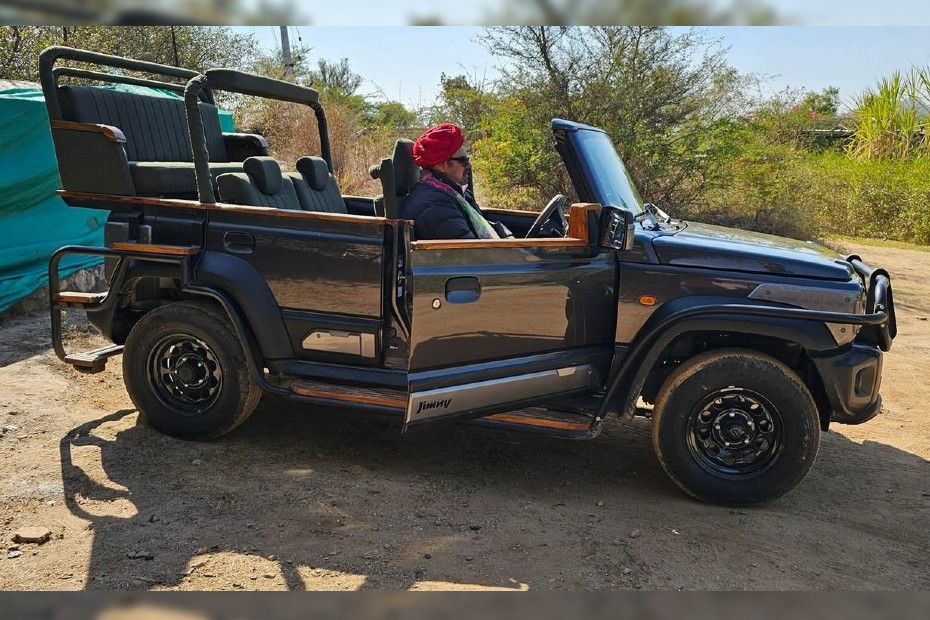 Maruti Jimny without roof
