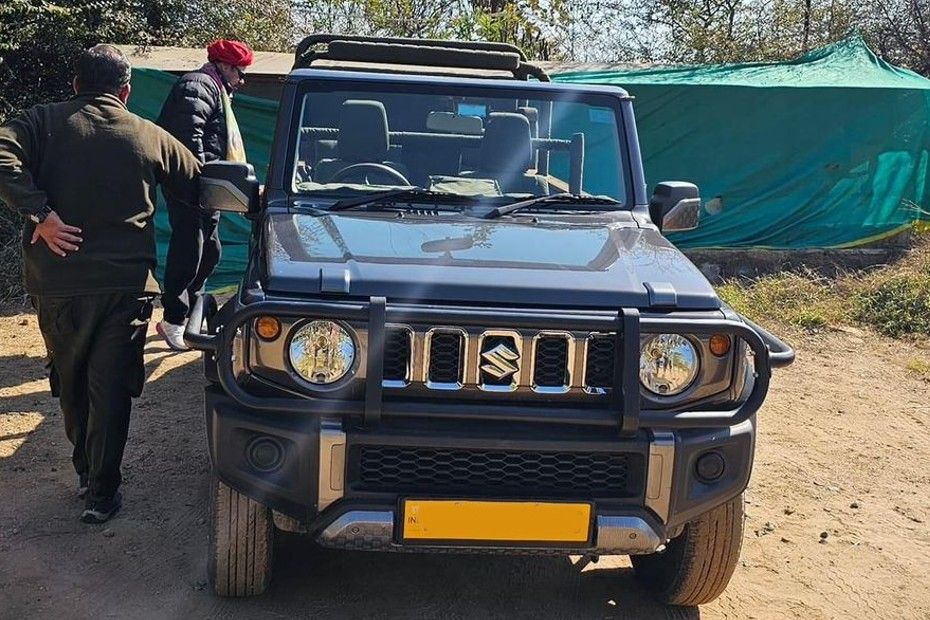 Maruti Jimny for safari front