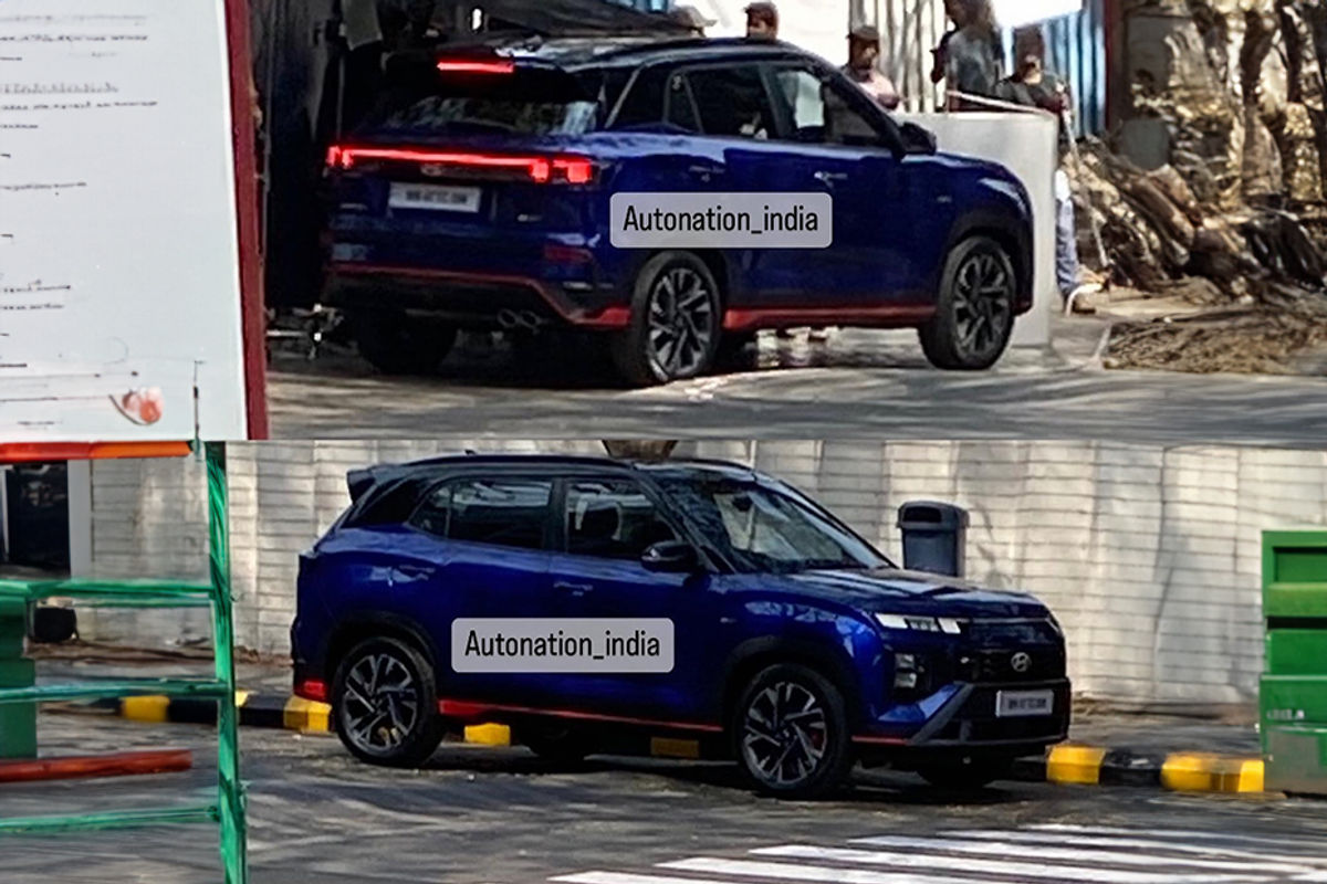 2024 Hyundai Creta N Line spied