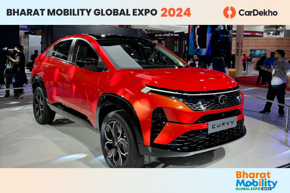 Tata Curvv at Bharat Mobility Expo 2024