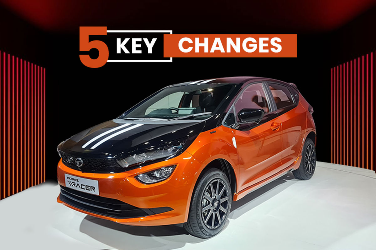 Tata Altroz Racer 5 key changes