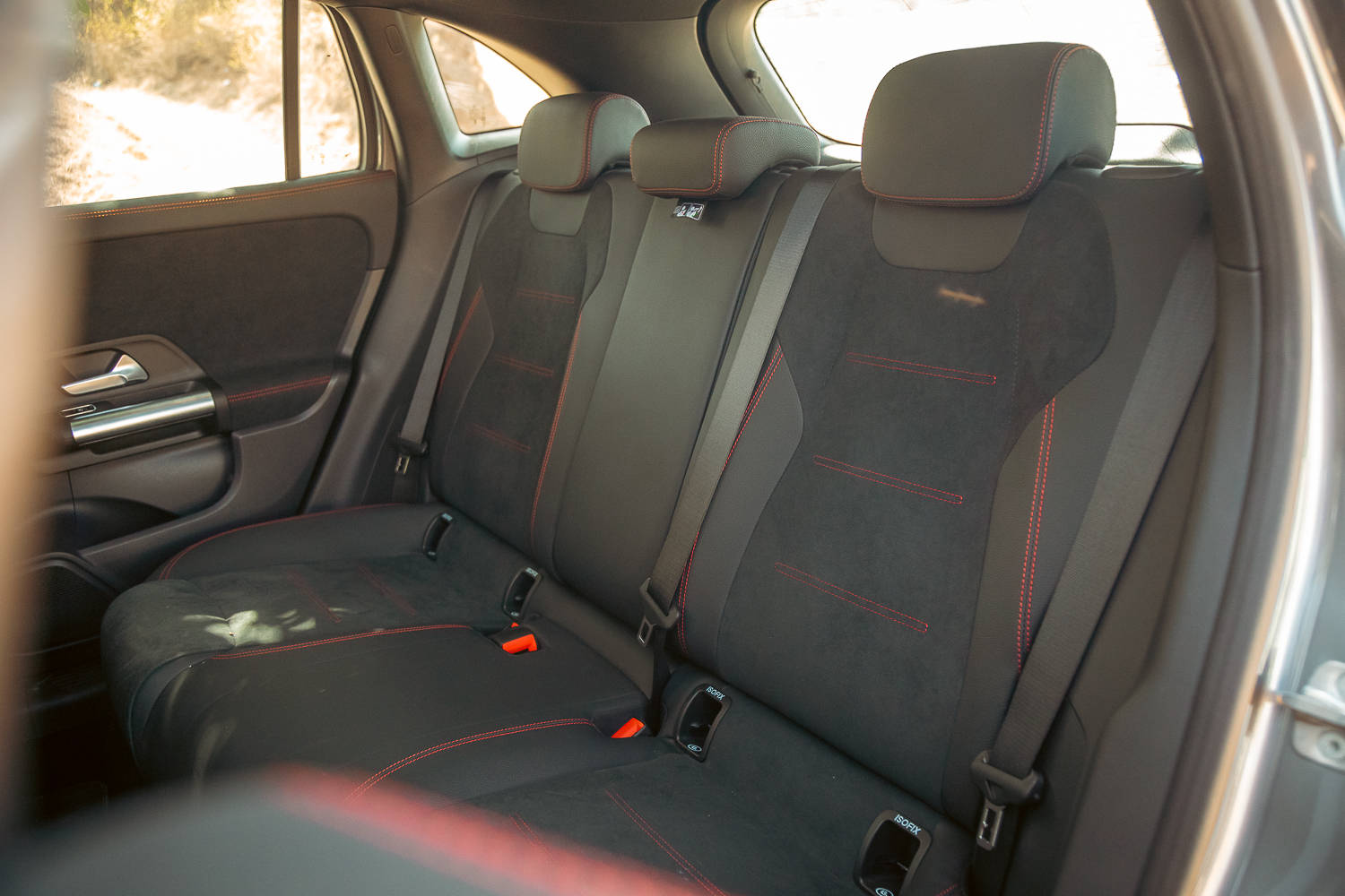 Mercedes Benz GLA Facelift Rear Seats