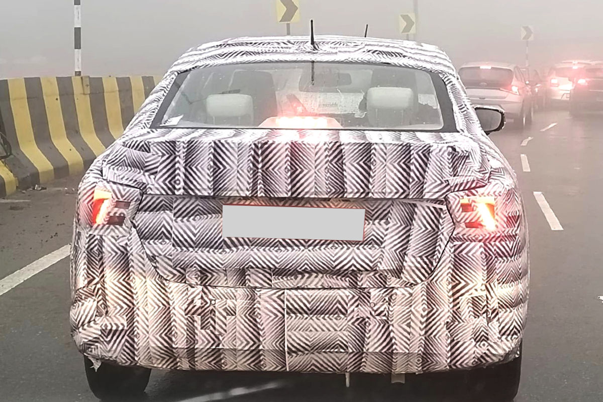 2024 Maruti Dzire spied