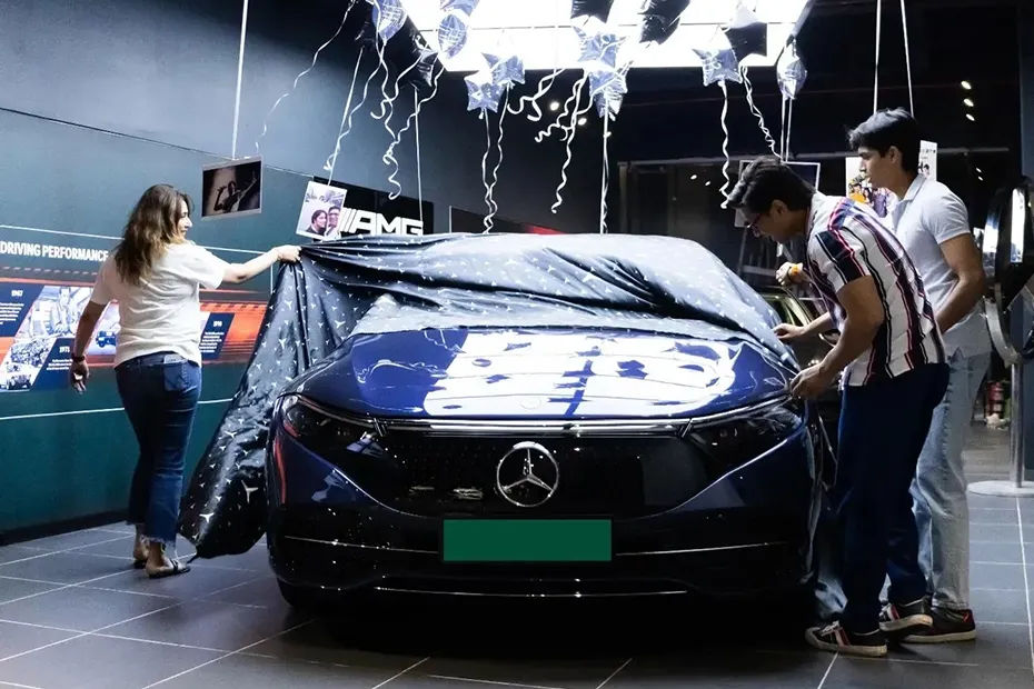 Singer Shaan Buys A Mercedes-Benz EQS 580