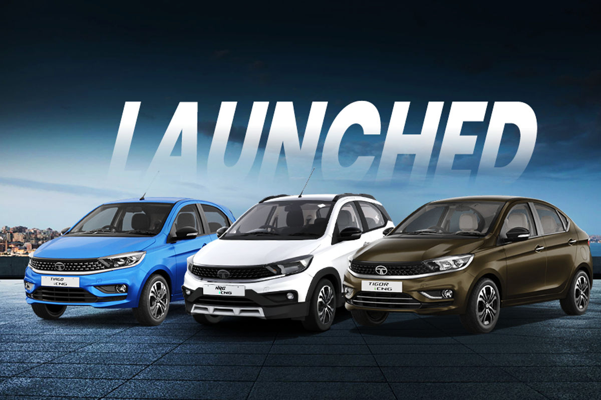 Tata Tiago & Tigor CNG AMT variants launched