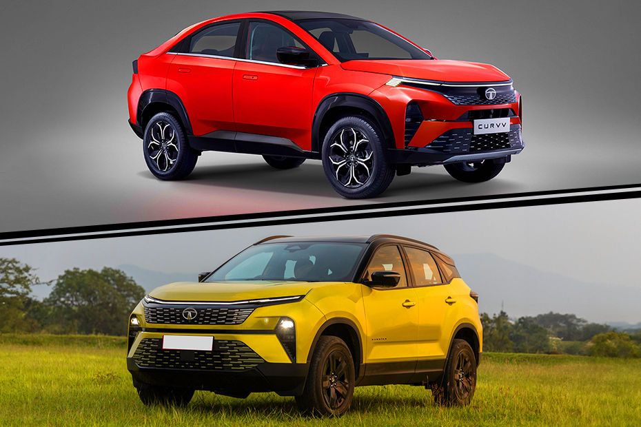 5 Things Tata Curvv Will Get From The Tata Harrier