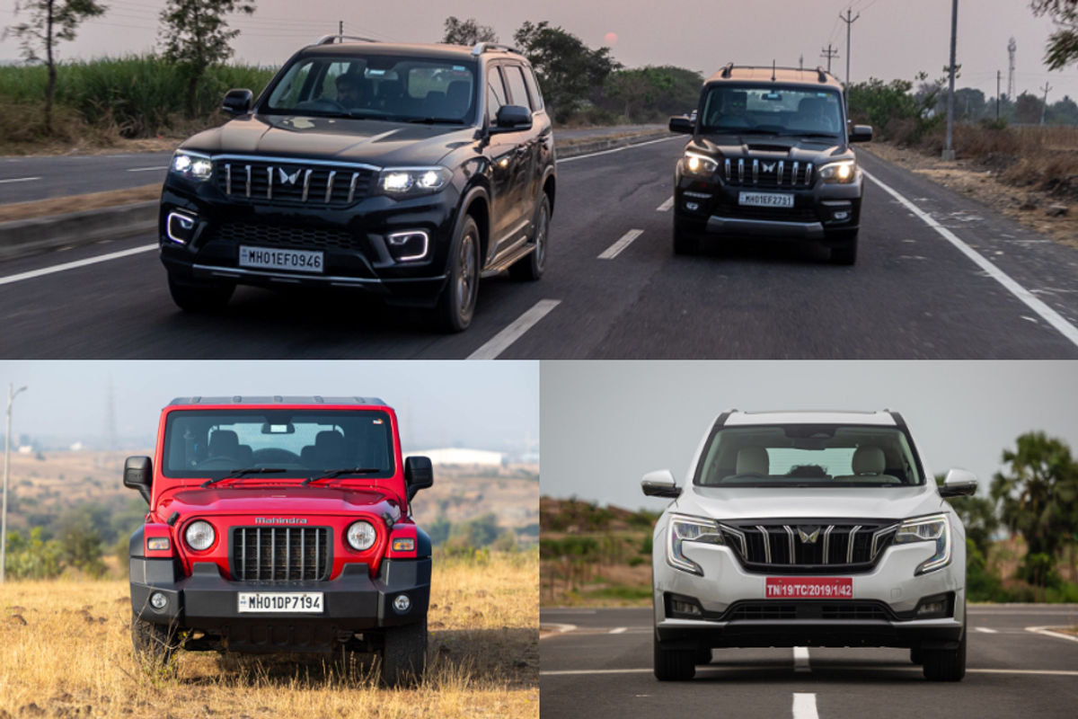 Mahindra Scorpio N, Scorpio Classic, XUV700 & Thar