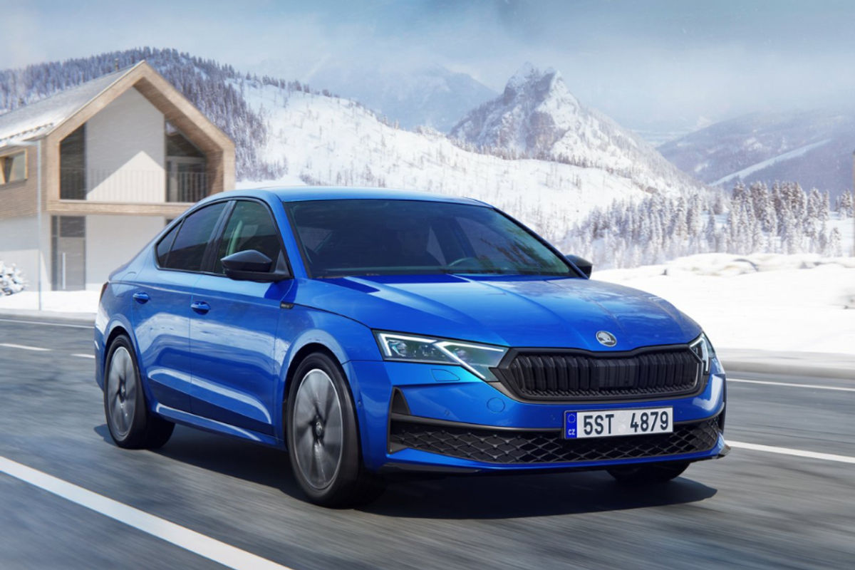 Facelifted Skoda Octavia