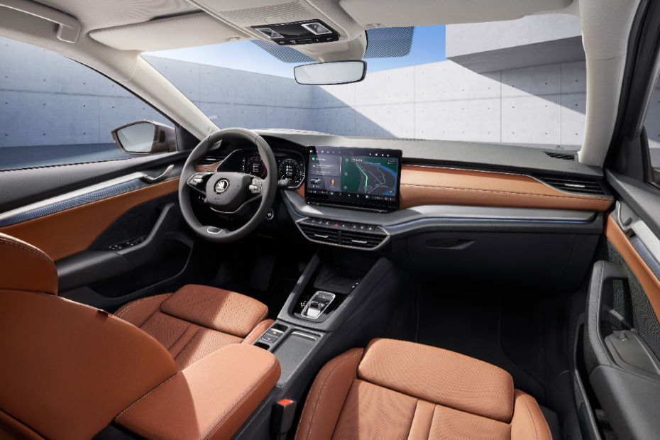 Facelifted Skoda Octavia Cabin