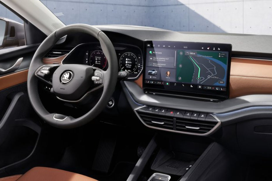 Facelifted Skoda Octavia Screens