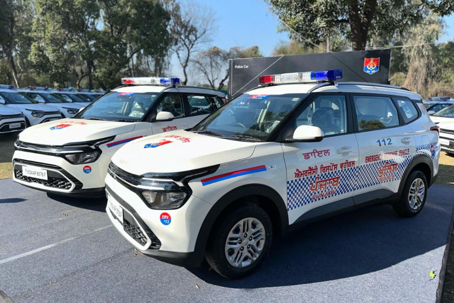 Kia Carens For Punjab Police Kia Carens For Punjab Police