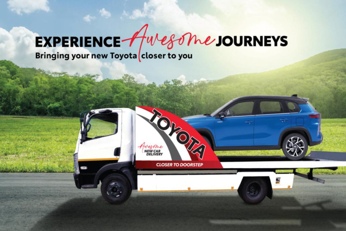 Toyota Flatbed Truck delivery service