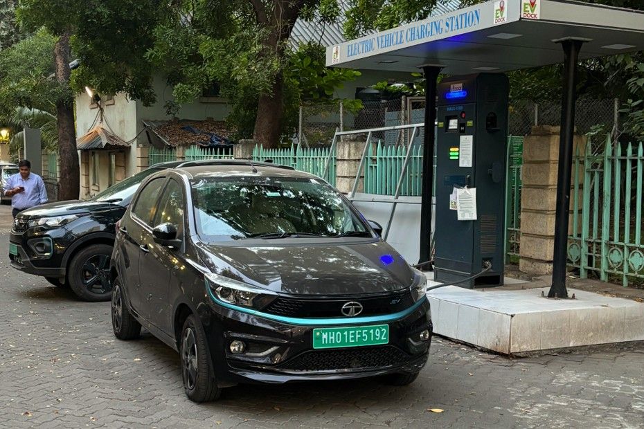 Tata Tiago EV fast charging