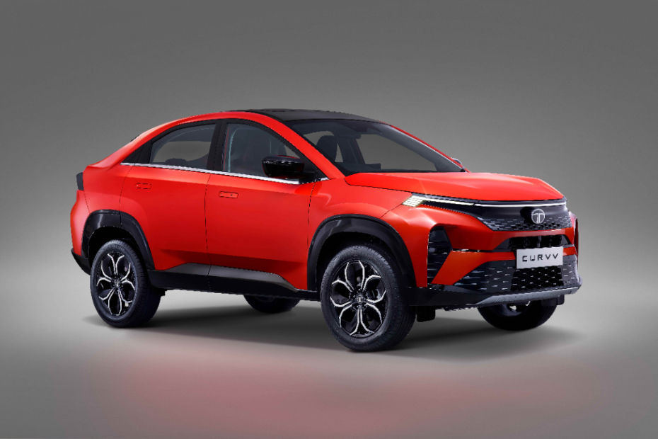 Tata Curvv Front 3/4th