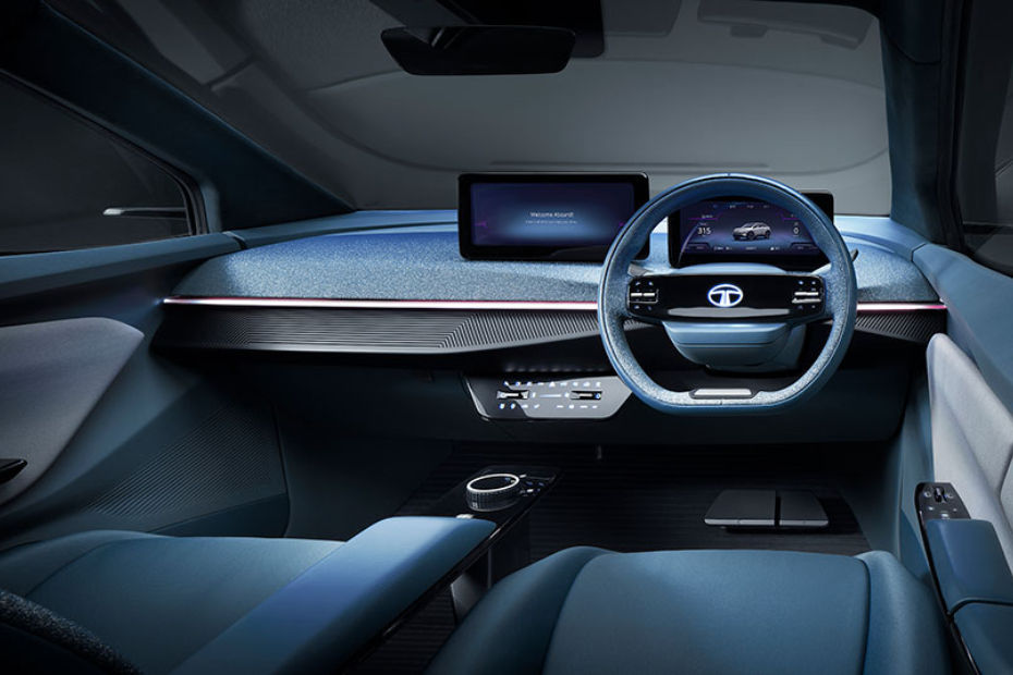 Tata Curvv EV Cabin
