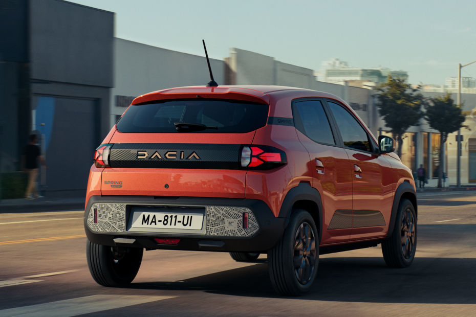 2024 Dacia Spring (Renault Kwid EV) rear 2024 Dacia Spring (Renault Kwid EV) rear