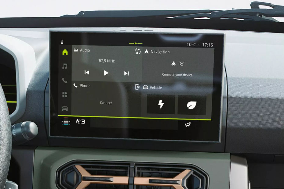 2024 Dacia Spring (Renault Kwid EV) 10-inch touchscreen 2024 Dacia Spring (Renault Kwid EV) 10-inch touchscreen