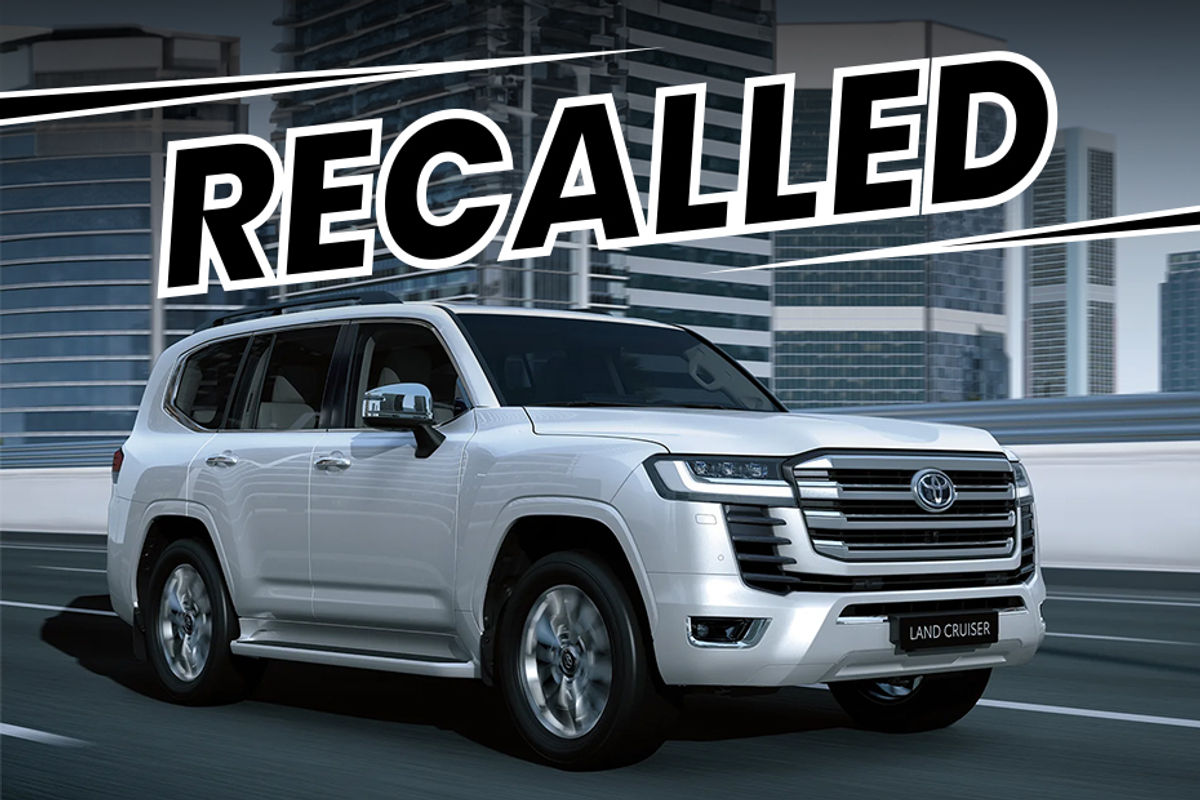 Toyota Land Cruiser 300 recalled