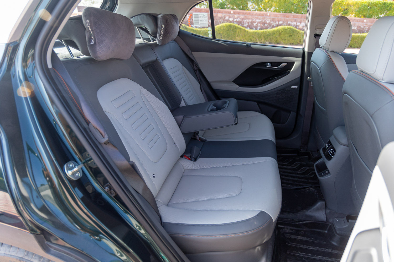 2024 Creta rear seats Hyundai Creta rear seats