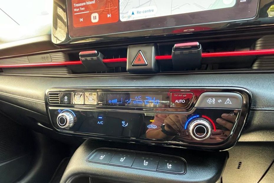 Hyundai Verna AC panel