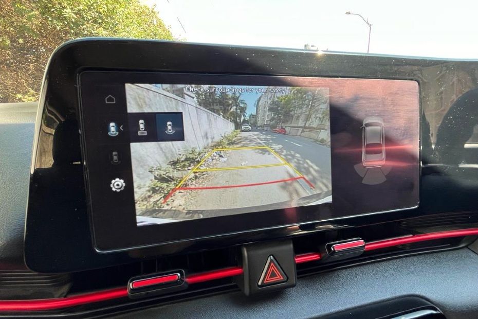 Hyundai Verna rear camera