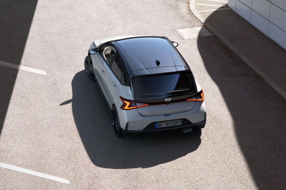 European-spec Hyundai i20 N Line Rear
