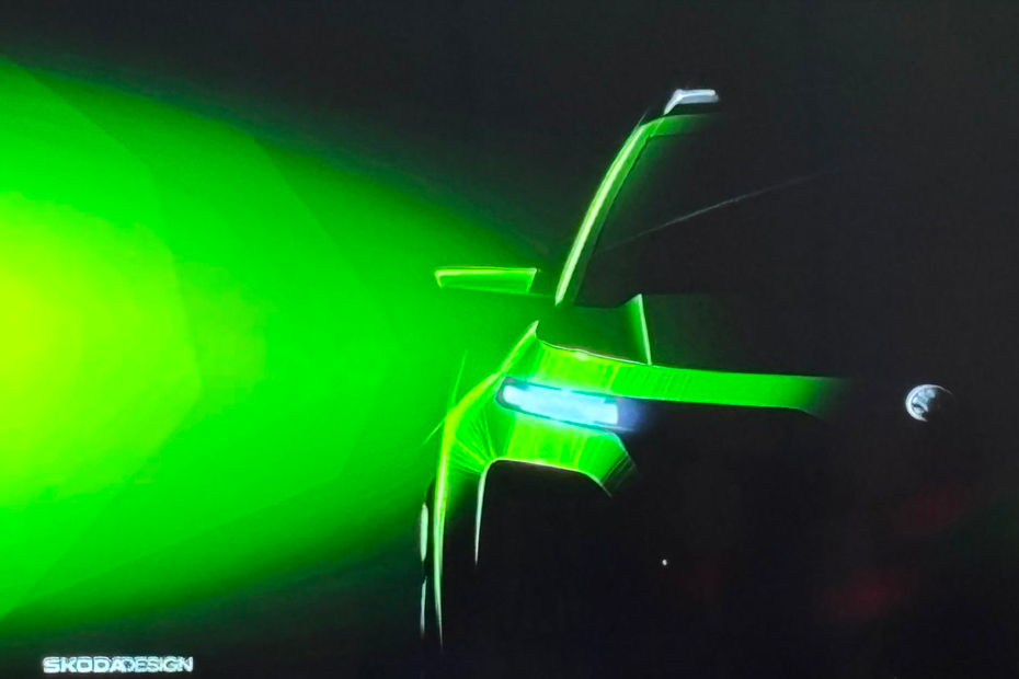 Skoda's new sub-4m SUV design sketch teaser Skoda's new sub-4m SUV design sketch teaser