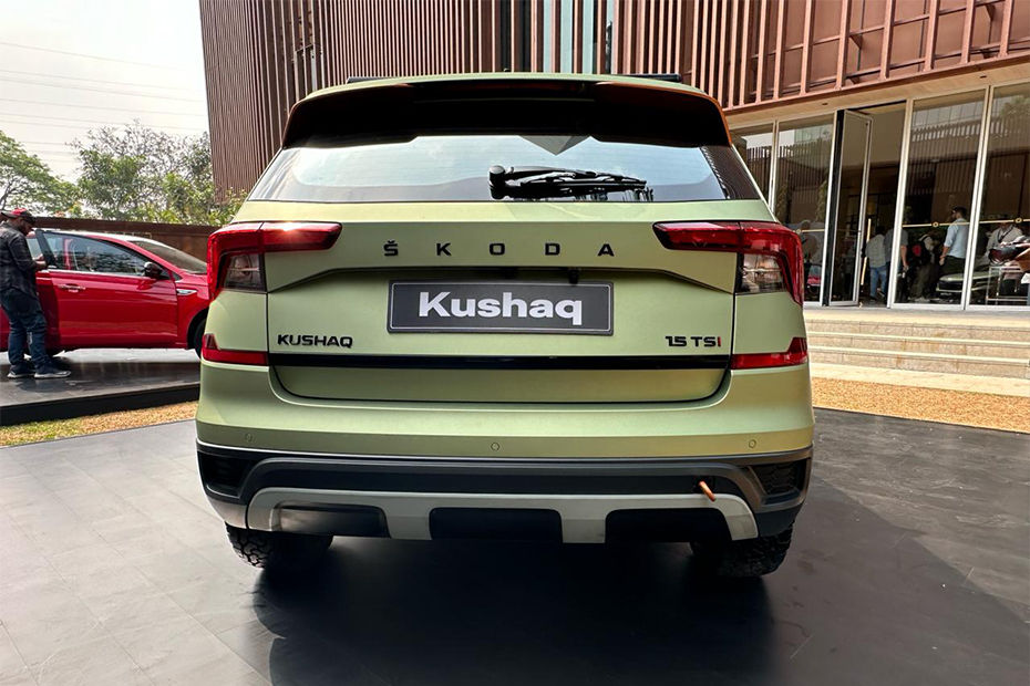 Skoda Kushaq Explorer Rear Skoda Kushaq Explorer Rear