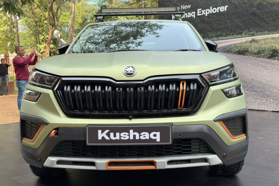 Skoda Kushaq Explorer Front Skoda Kushaq Explorer Front