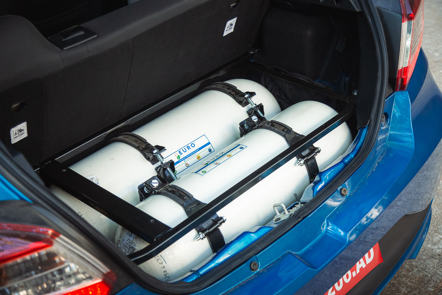 Tata Tiago CNG dual cylinders