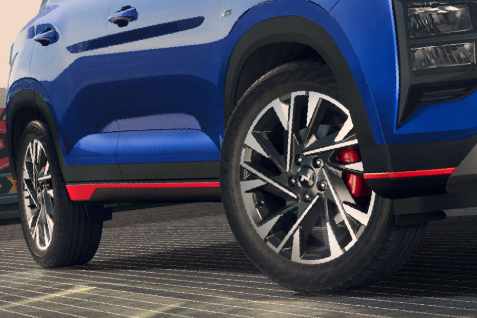 Hyundai Creta N Line 18-inch alloy wheels Hyundai Creta N Line 18-inch alloy wheels