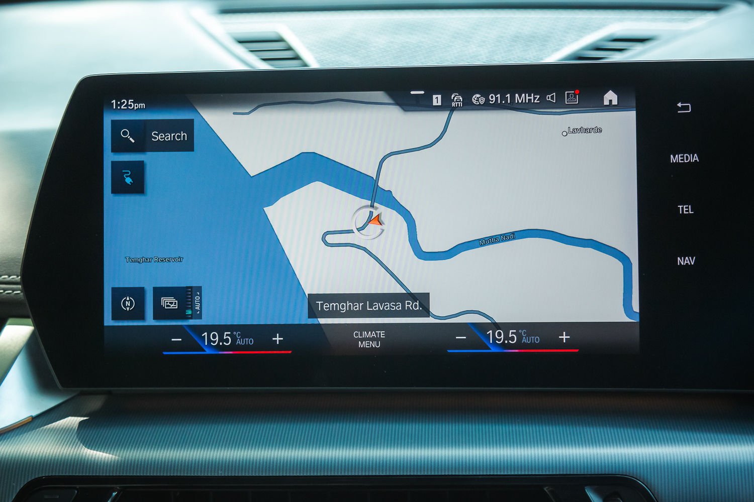 BMW iX1 Touchscreen Infotainment