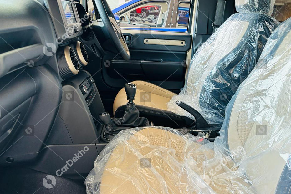 Mahindra Thar Earth Edition cabin
