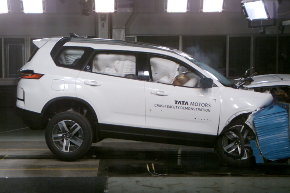 Tata Safari Internal Crash Test