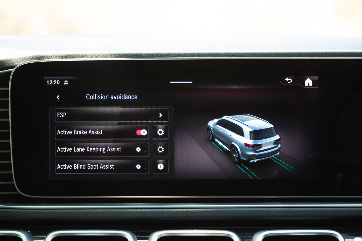 Mercedes-Benz GLS ADAS features