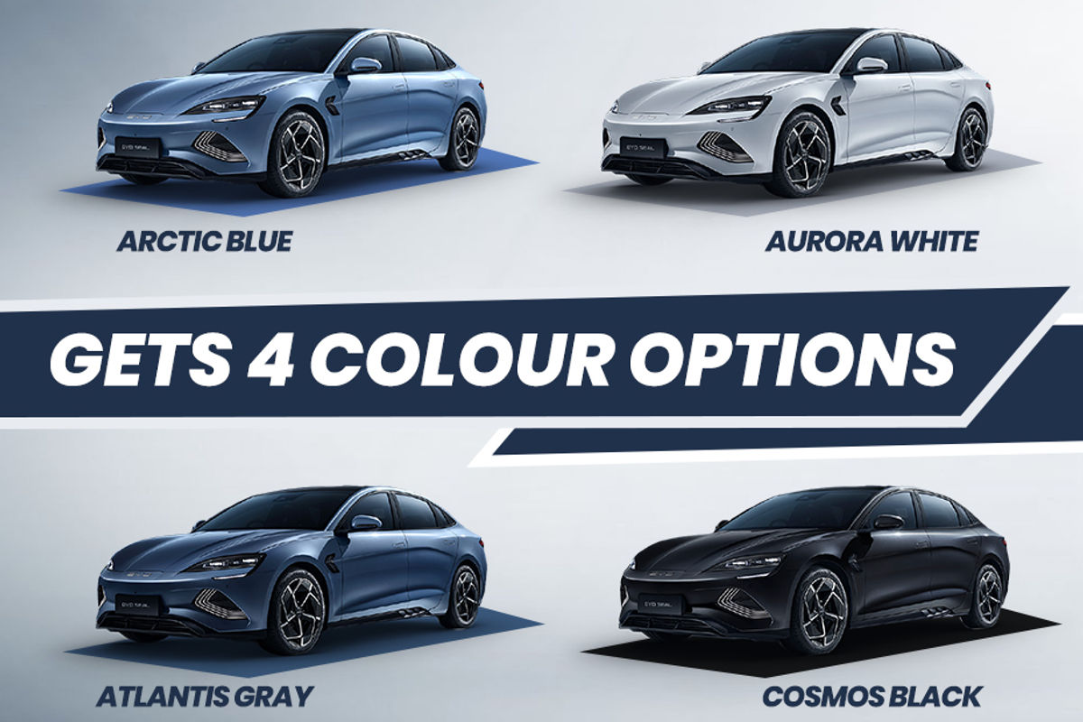 BYD Seal colour options explained