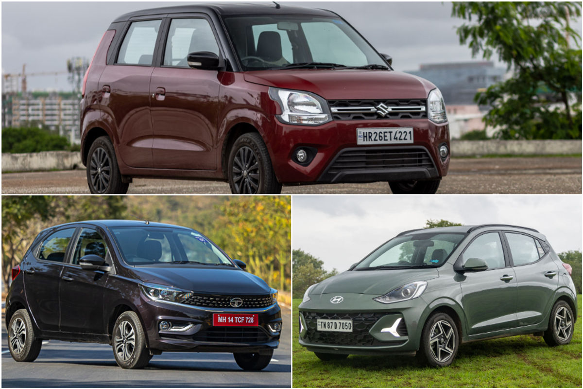 Maruti Wagon R, Hyundai Grand i10 Nios, Tata Tiago