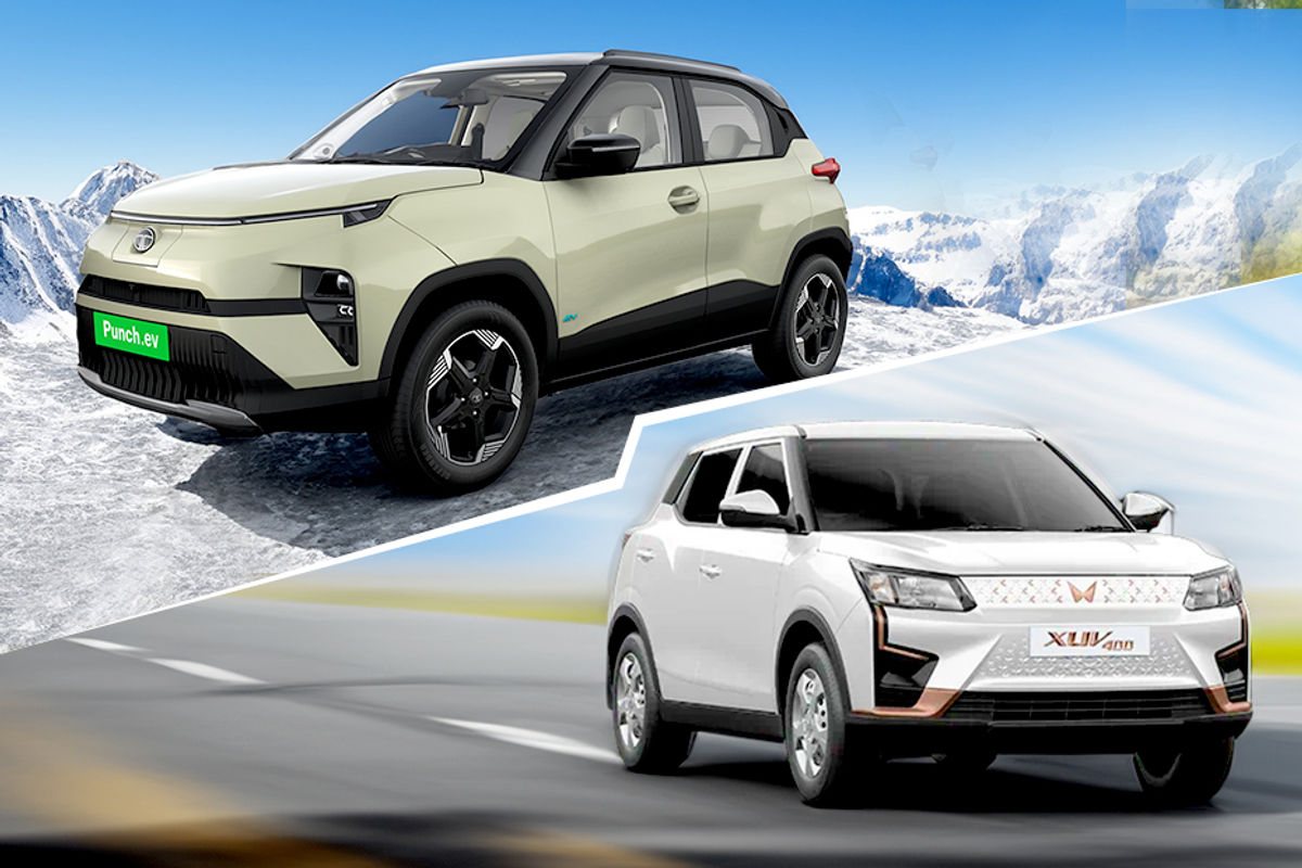 Tata Punch EV Empowered Plus S Long Range vs Mahindra XUV400 EC Pro