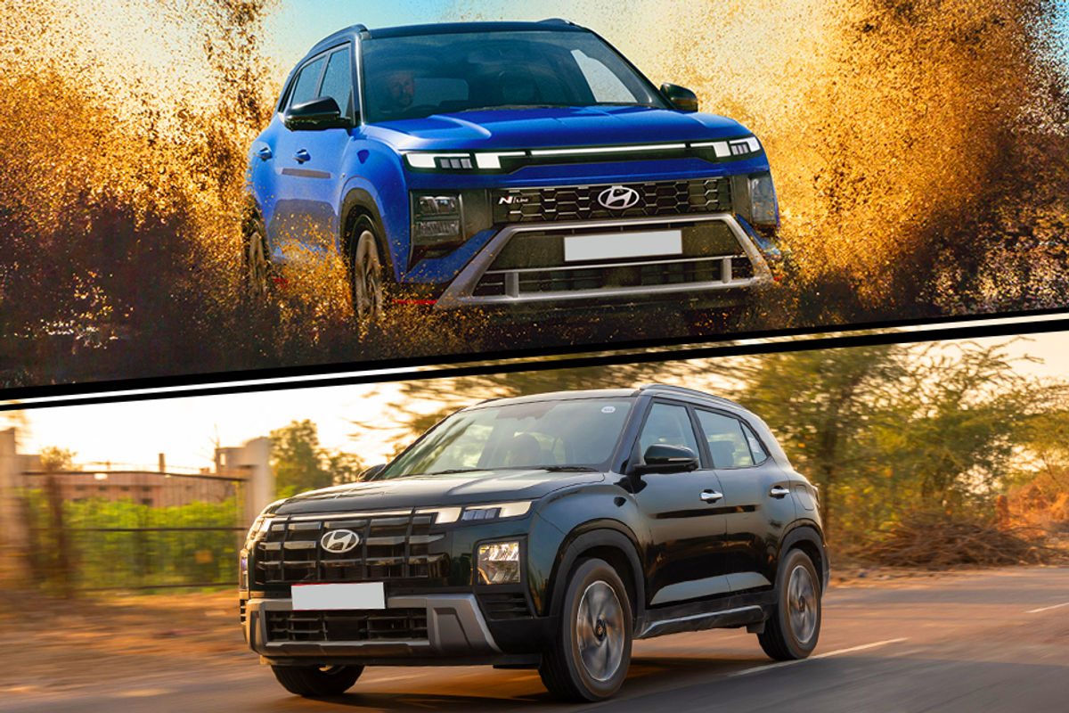 Hyundai Creta N Line vs Hyundai Creta: Differences Explored Hyundai Creta N Line vs Hyundai Creta: Differences Explored