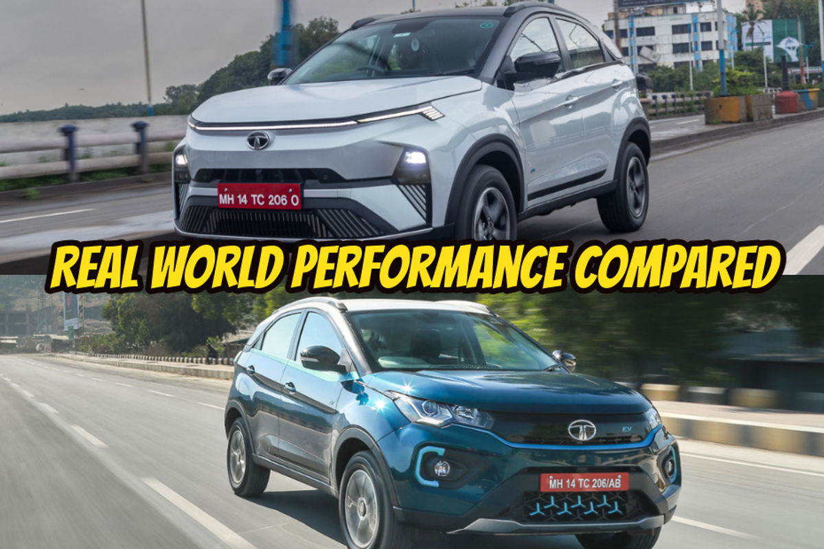Tata Nexon EV Facelift and Tata Nexon EV Old