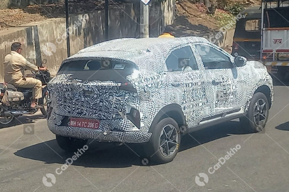 Tata Nexon CNG Spied