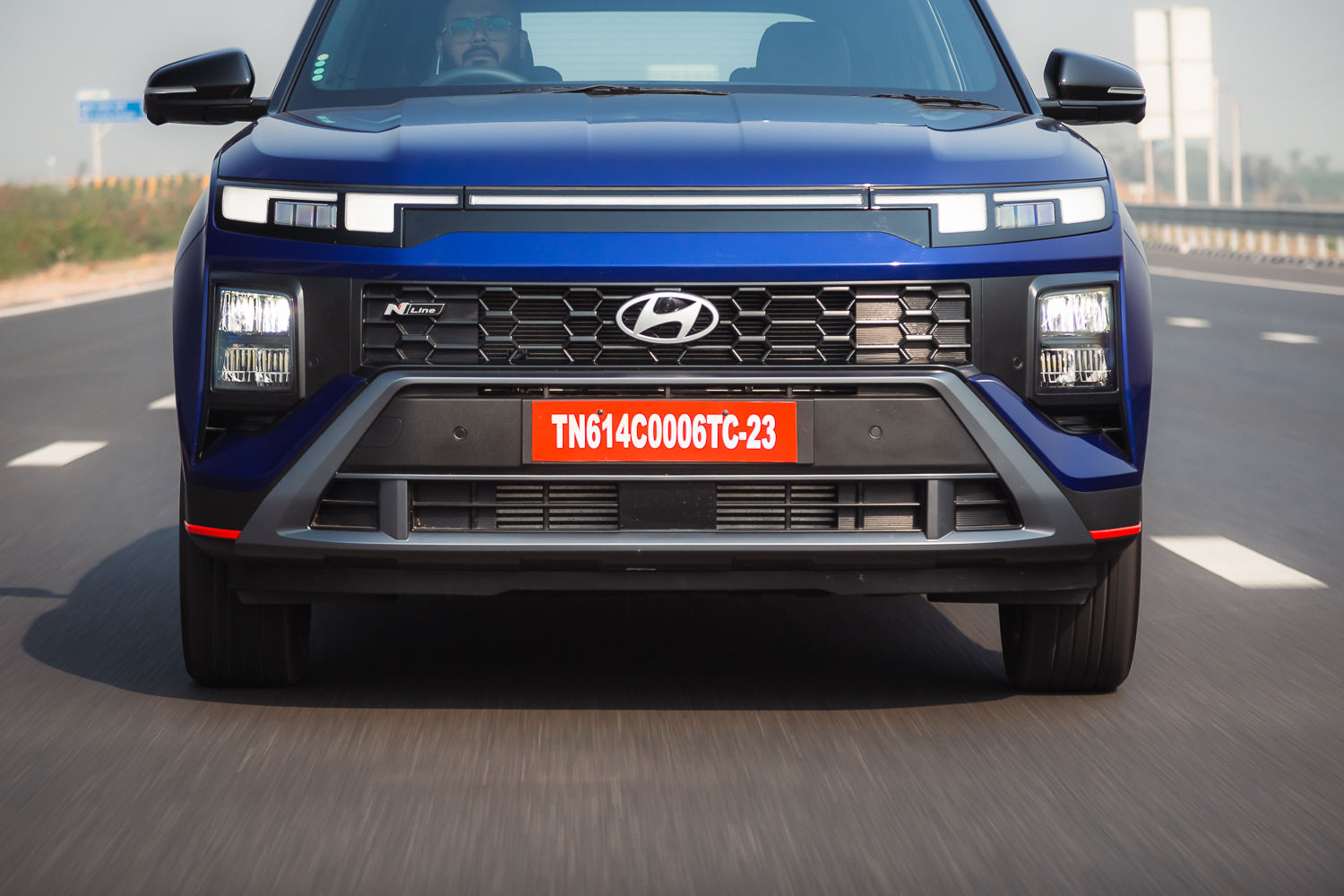 Hyundai Creta N Line redesigned front profile