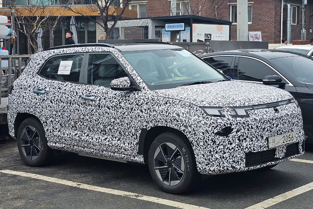 Hyundai Creta EV spied in South Korea Hyundai Creta EV spied in South Korea