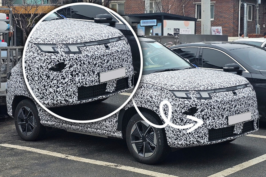 Hyundai Creta EV revised front profile