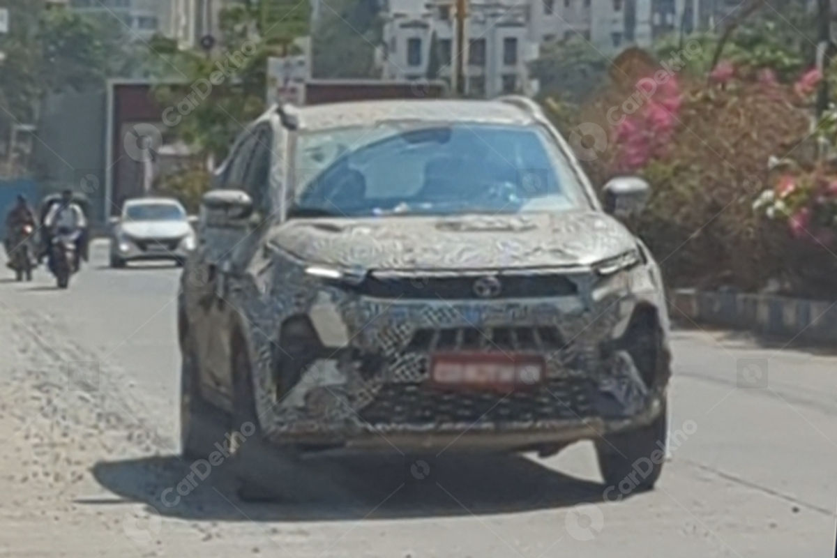 Tata Nexon CNG Spied Tata Nexon CNG Spied