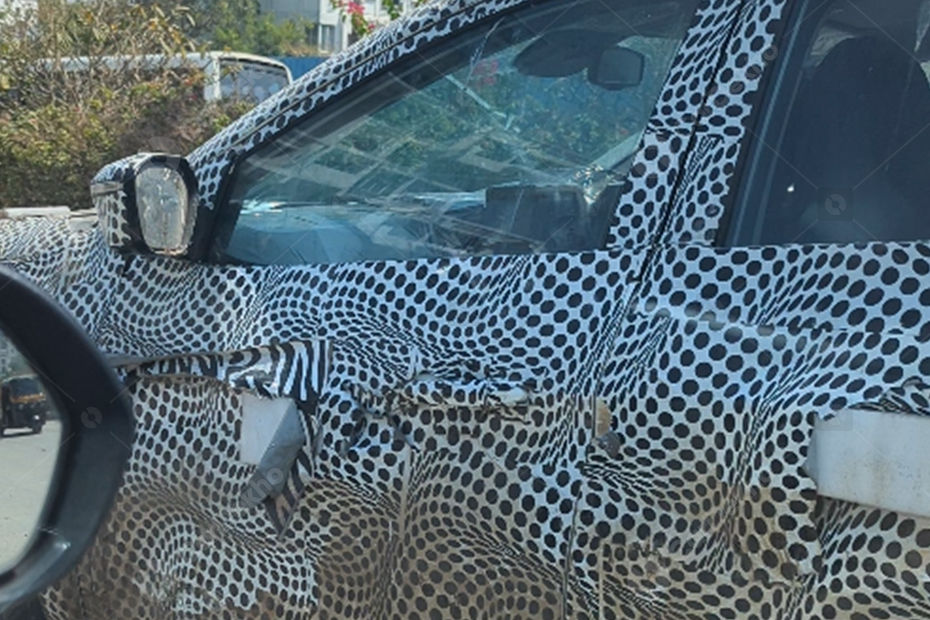 Tata Nexon CNG Spied Tata Nexon CNG Spied