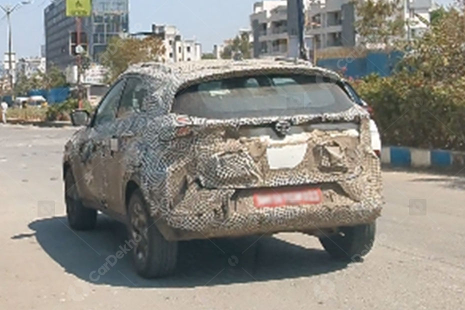 Tata Nexon CNG Spied Tata Nexon CNG Spied