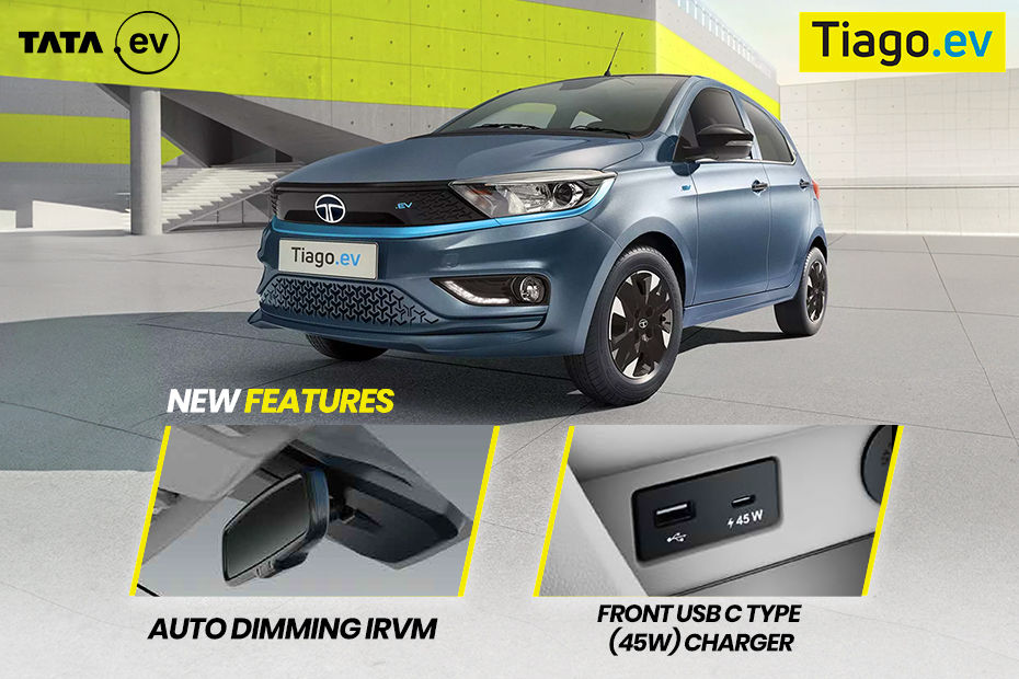 Tata Tiago EV new features