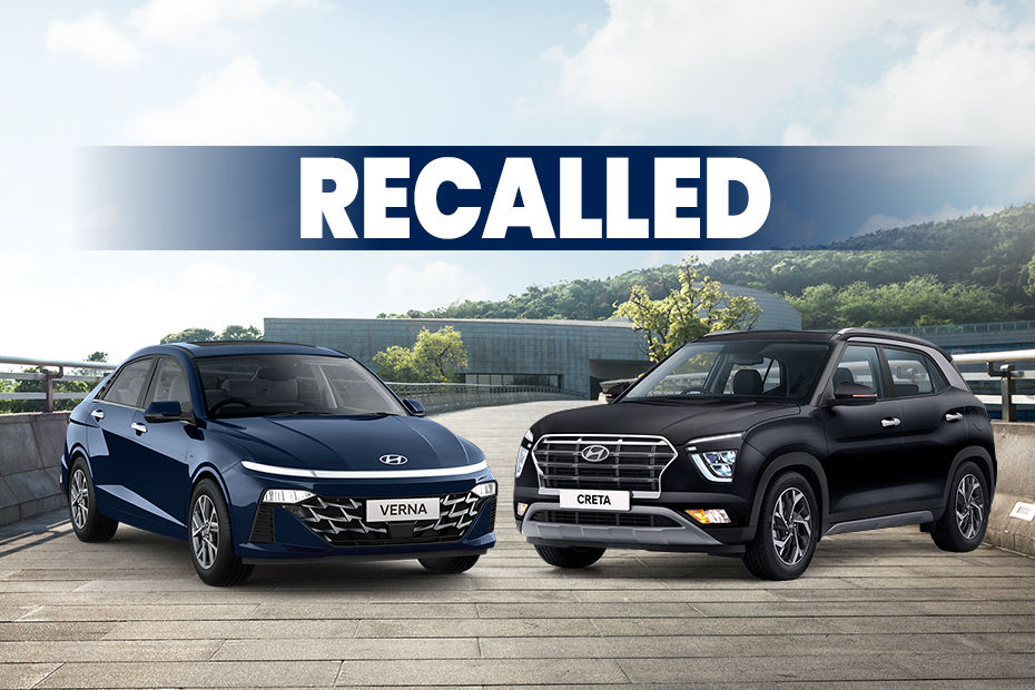 Hyundai Verna and Creta recalled