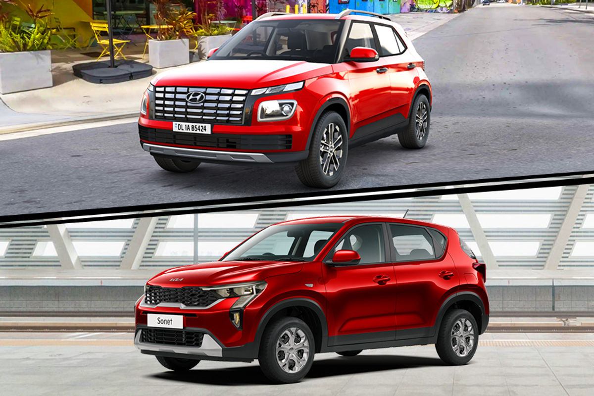 Hyundai Venue E vs Kia Sonet HTE